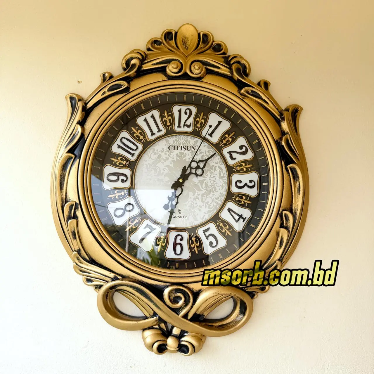 MS070 Eye-Catching CITISUN Brand Antique premium Wall Clock